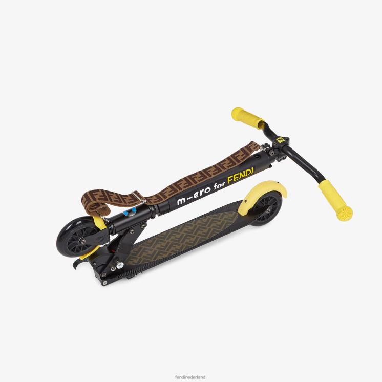 kinderen accessoires Fendi 0J62L2947 micro aluminium junior scooter mode