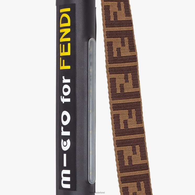 kinderen accessoires Fendi 0J62L2947 micro aluminium junior scooter mode