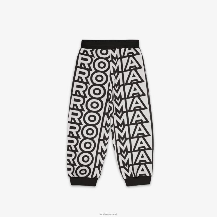 kinderen kleding Fendi 0J62L2863 tweekleurige mini-me-broek van Marc Jacobs veelkleurig