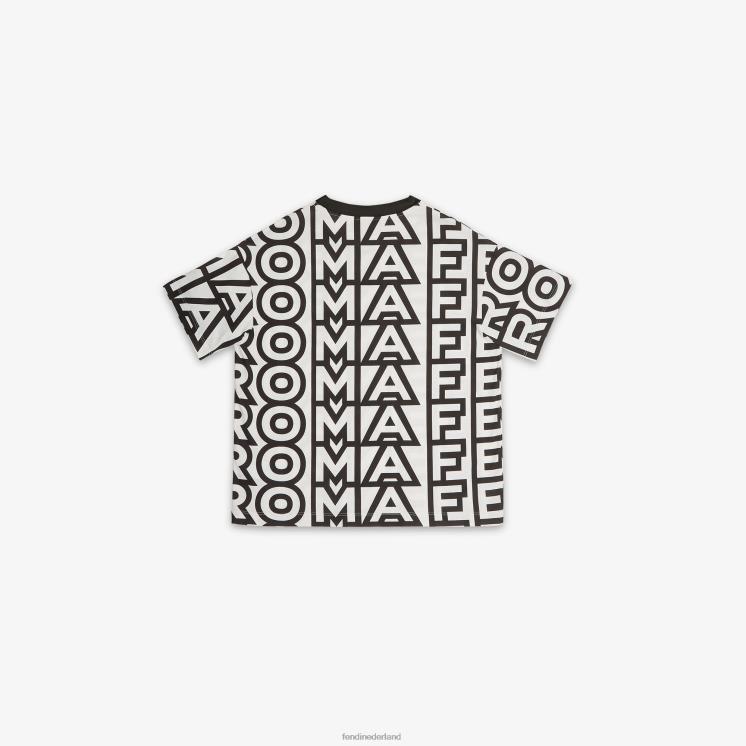 kinderen kleding Fendi 0J62L2870 tweekleurig mini-me-t-shirt van Marc Jacobs veelkleurig