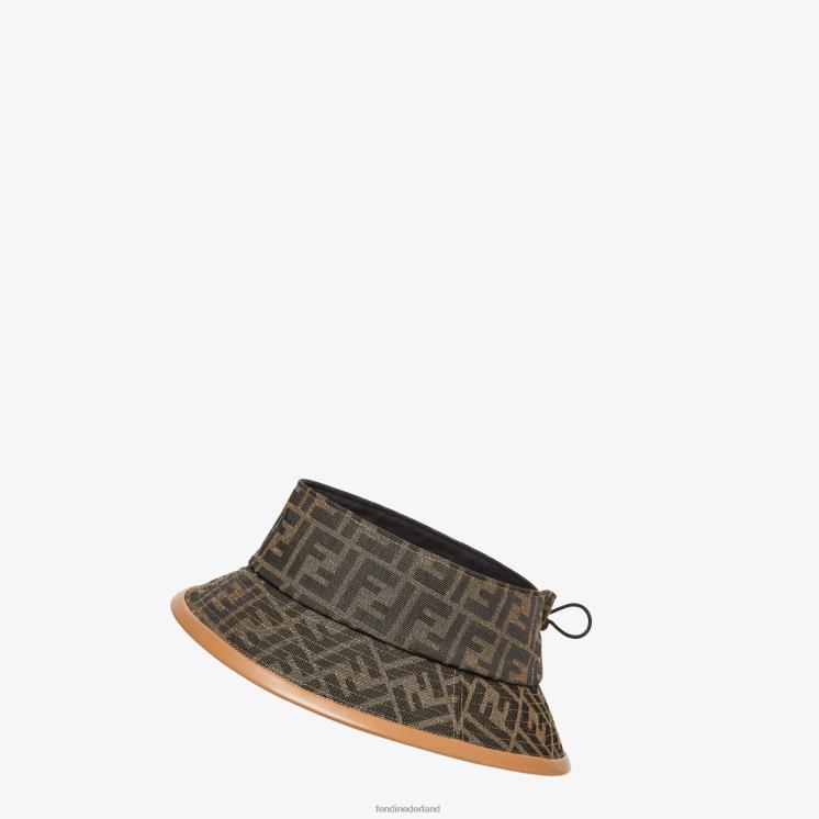 Heren accessoires Fendi 0J62L2426 ff stoffen vizier veelkleurig