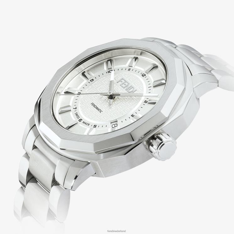 Heren accessoires Fendi 0J62L2361 42 mm - geometrisch automatisch horloge mode