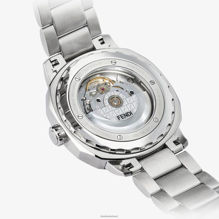 Heren accessoires Fendi 0J62L2361 42 mm - geometrisch automatisch horloge mode