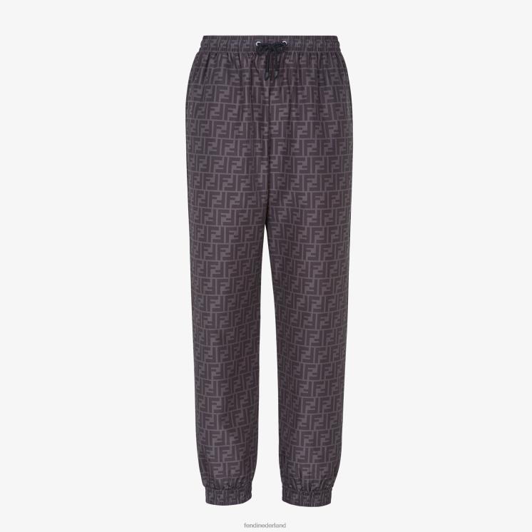 Heren kleding Fendi 0J62L2199 nylon broek zwart