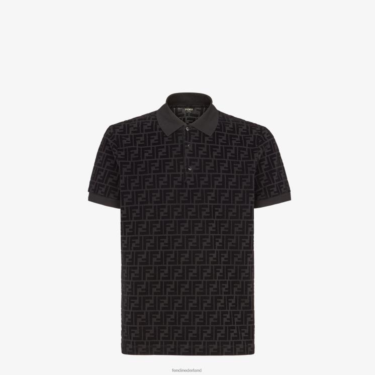 Heren kleding Fendi 0J62L2035 jersey poloshirt zwart
