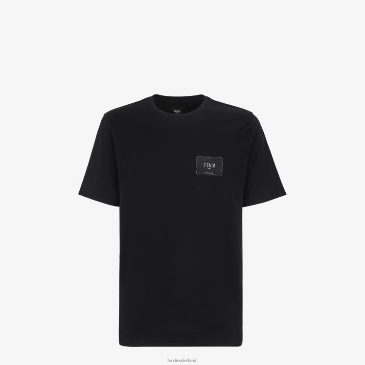 Heren kleding Fendi 0J62L2059 jersey t-shirt zwart