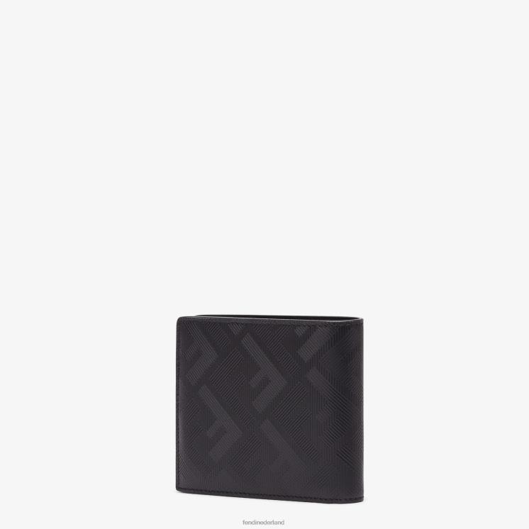 Heren accessoires Fendi 0J62L2597 lederen tweevoudige portemonnee veelkleurig