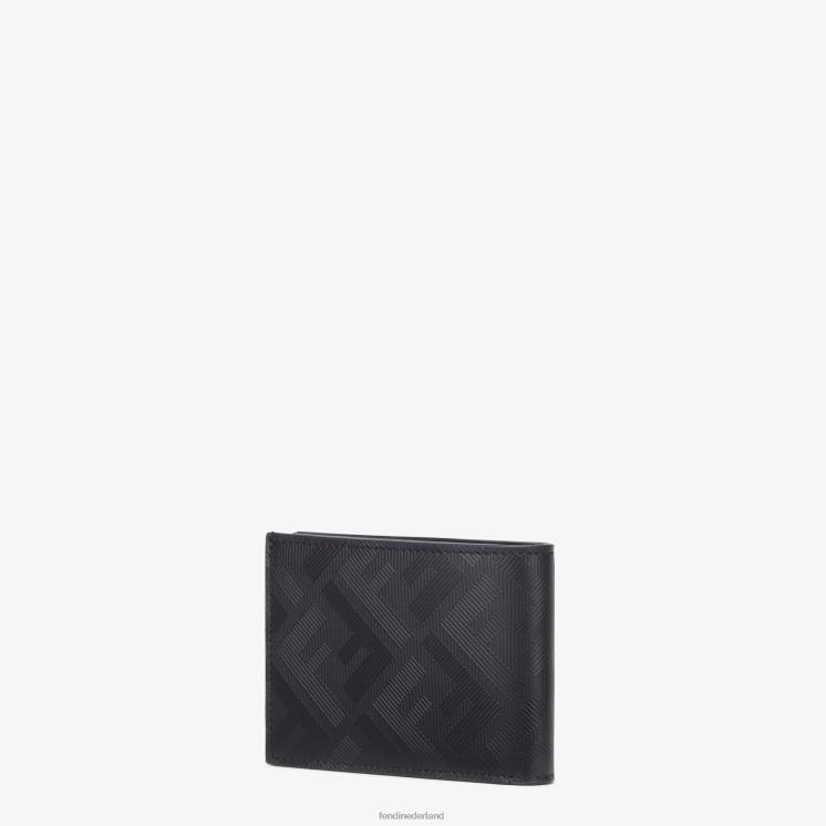 Heren accessoires Fendi 0J62L2654 lederen tweevoudige portemonnee veelkleurig