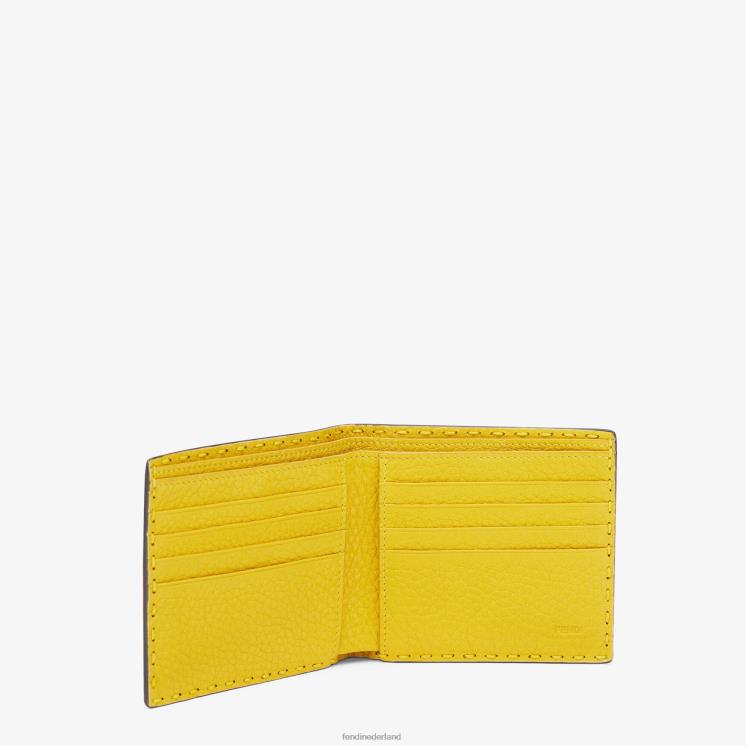 Heren accessoires Fendi 0J62L2675 alligator tweevoudige portemonnee mode