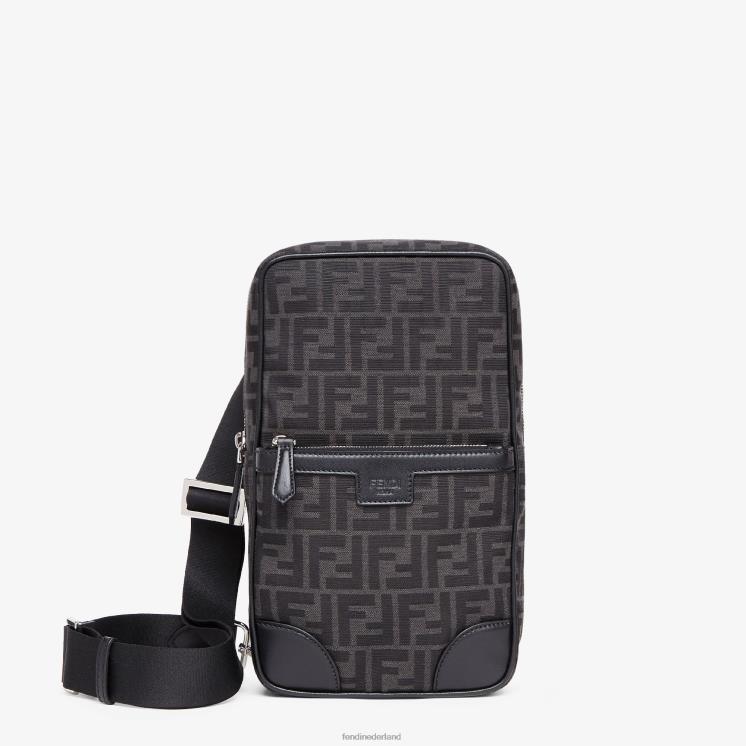 Heren accessoires Fendi 0J62L1884 ff rugzak van jacquardstof veelkleurig