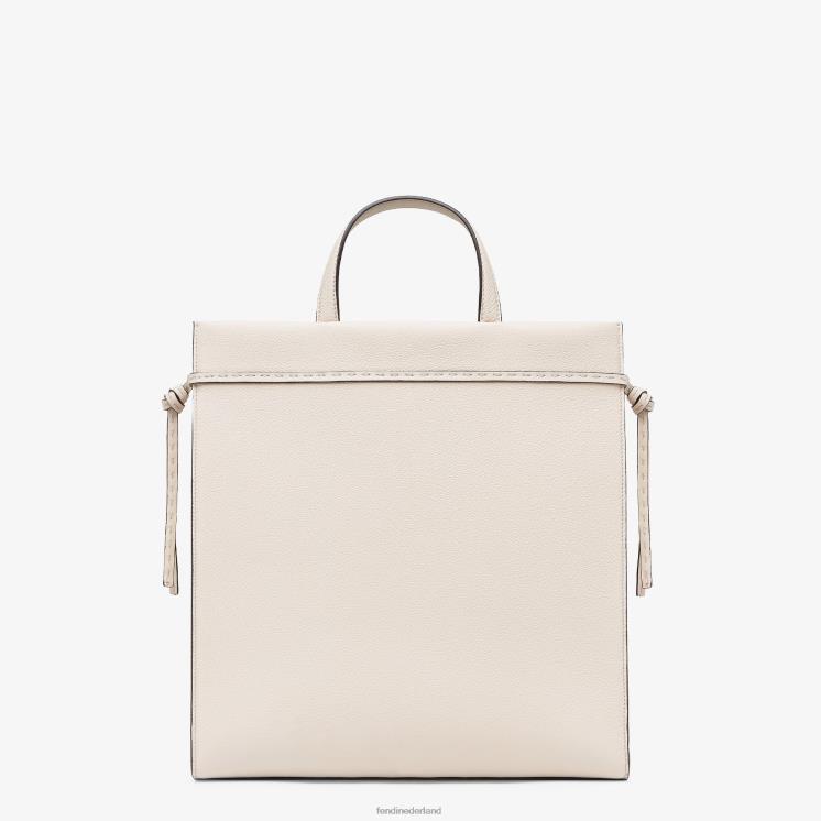 Heren accessoires Fendi 0J62L1870 medium ga naar leren shoppertas beige