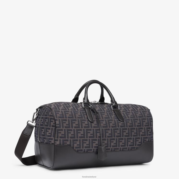 Heren accessoires Fendi 0J62L1888 ff grote tas van jacquardstof veelkleurig