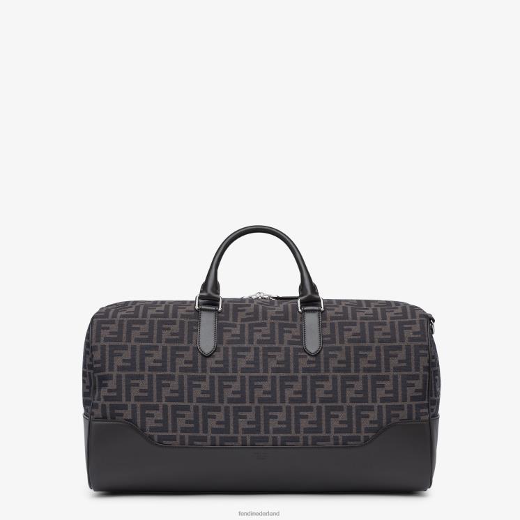 Heren accessoires Fendi 0J62L1888 ff grote tas van jacquardstof veelkleurig