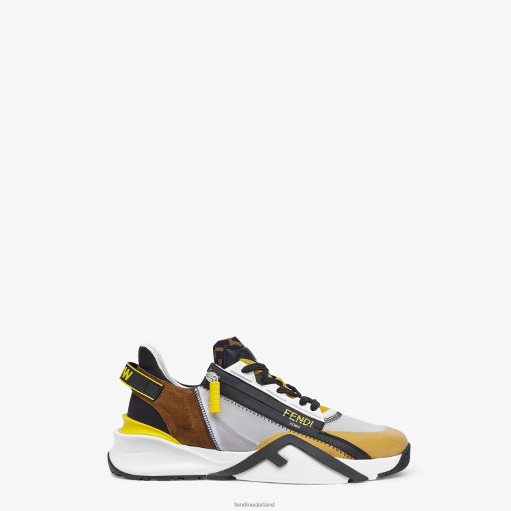 Heren schoenen Fendi 0J62L2268 nylon low-tops veelkleurig