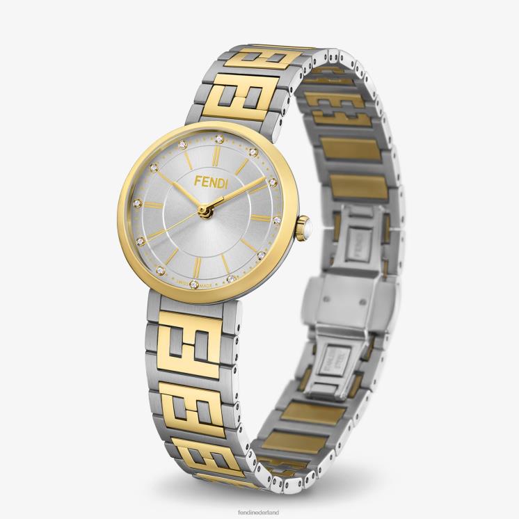 vrouwen accessoires Fendi 0J62L423 29 mm - horloge met armband met ff-logo veelkleurig