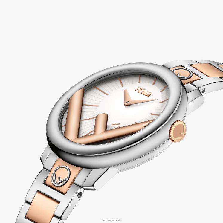 vrouwen accessoires Fendi 0J62L426 28 mm - horloge met logo veelkleurig
