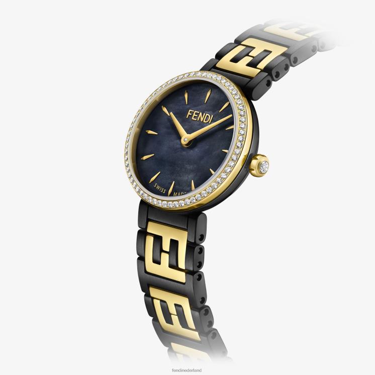 vrouwen accessoires Fendi 0J62L428 19 mm - armbandhorloge met ff-logo veelkleurig