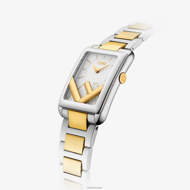 vrouwen accessoires Fendi 0J62L432 22,5x32mm - horloge met logo veelkleurig
