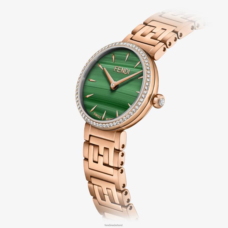 vrouwen accessoires Fendi 0J62L470 19 mm - armbandhorloge met ff-logo veelkleurig
