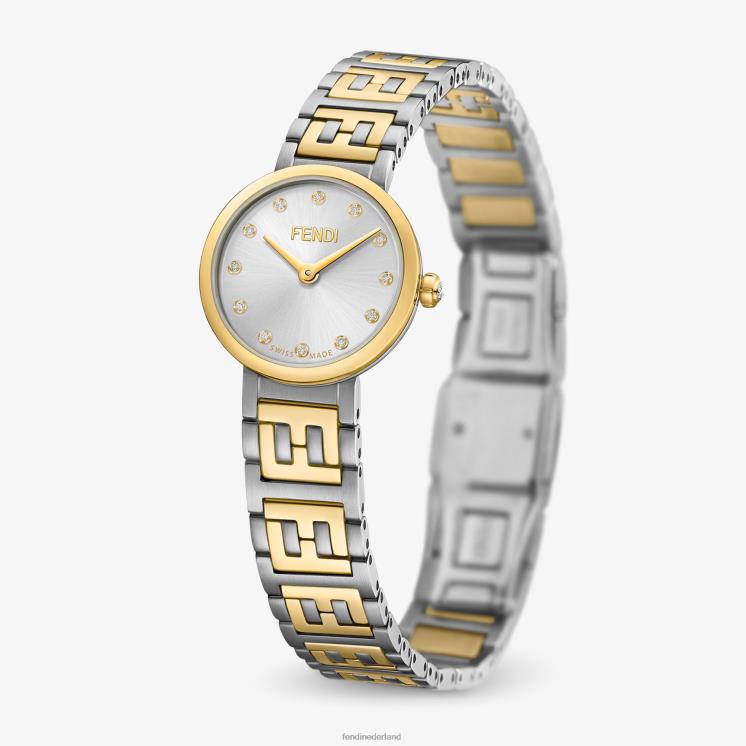 vrouwen accessoires Fendi 0J62L474 19 mm - armbandhorloge met ff-logo veelkleurig