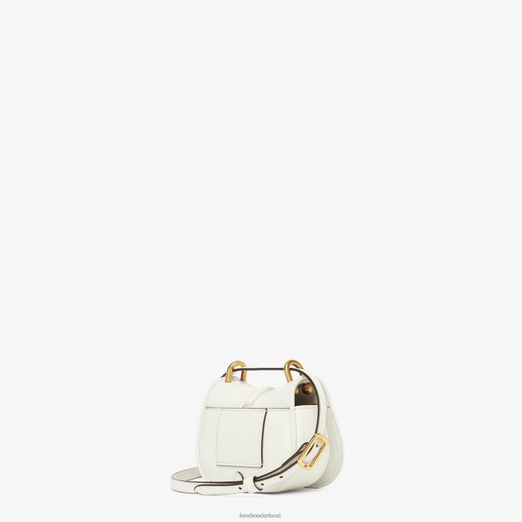 vrouwen accessoires Fendi 0J62L12 kom op nano-leren charme wit
