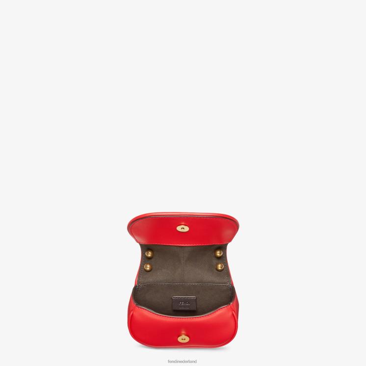 vrouwen accessoires Fendi 0J62L13 kom op nano-leren charme rood