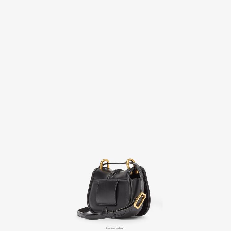 vrouwen accessoires Fendi 0J62L15 kom op nano-leren charme zwart