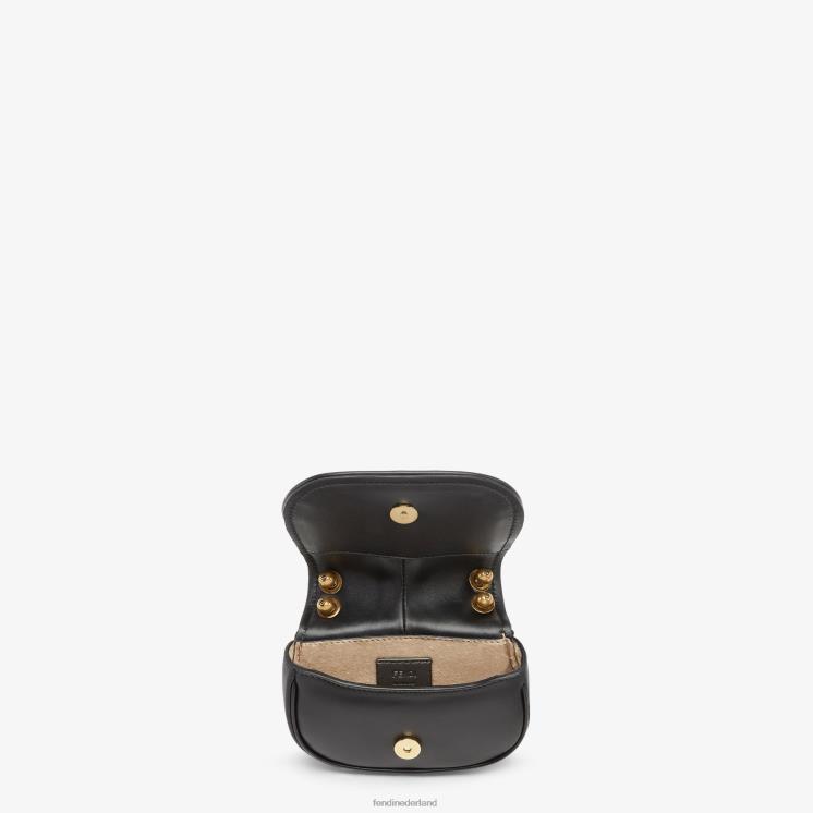 vrouwen accessoires Fendi 0J62L15 kom op nano-leren charme zwart