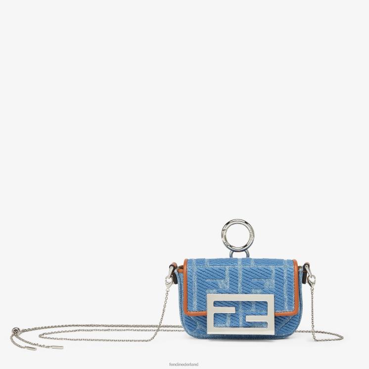 vrouwen accessoires Fendi 0J62L99 denim charme lichtblauw