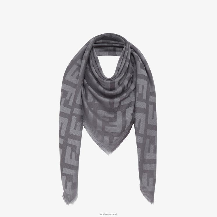 vrouwen accessoires Fendi 0J62L509 sjaal van wol en kasjmier mode
