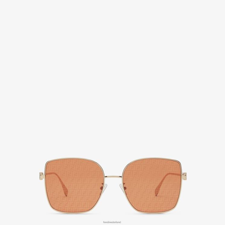 vrouwen accessoires Fendi 0J62L345 zonnebril met lenzen en ff micro-logo mode