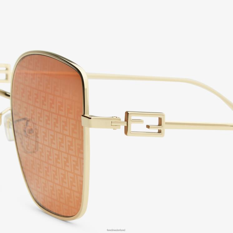 vrouwen accessoires Fendi 0J62L345 zonnebril met lenzen en ff micro-logo mode