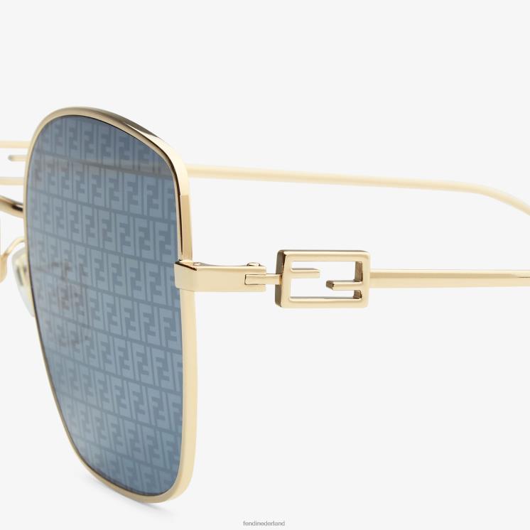 vrouwen accessoires Fendi 0J62L348 zonnebril met lenzen en ff micro-logo mode