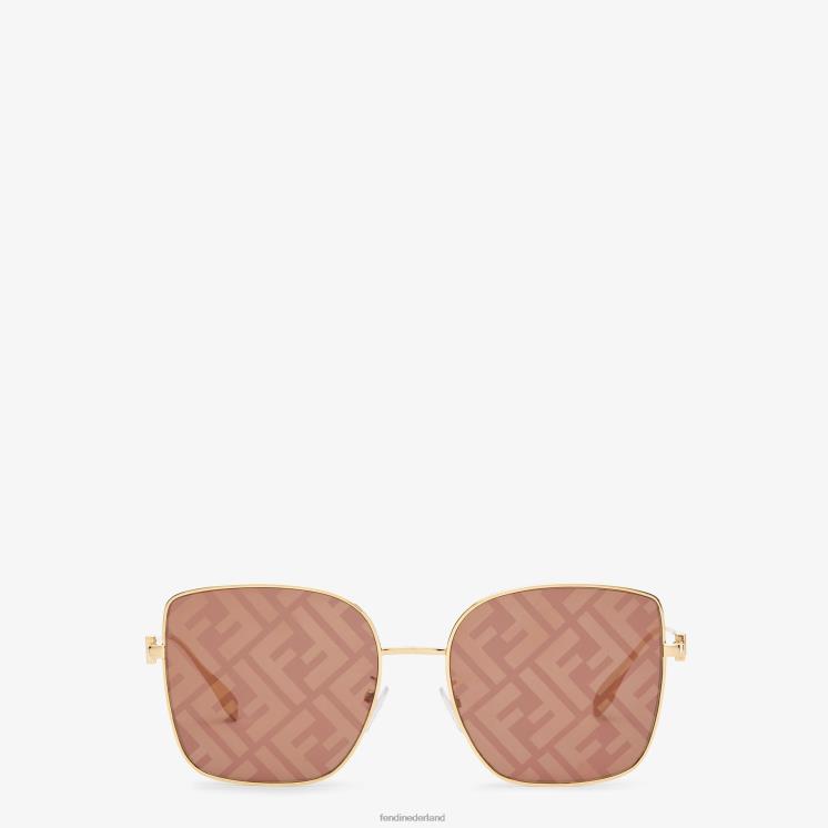 vrouwen accessoires Fendi 0J62L367 zonnebril met lenzen met ff-logo mode