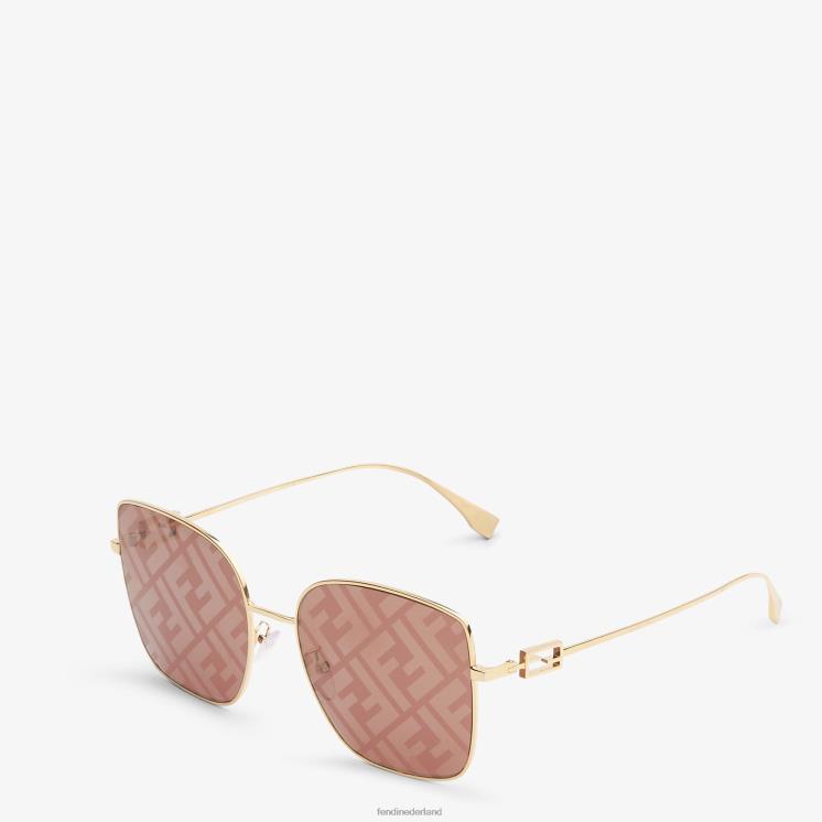 vrouwen accessoires Fendi 0J62L367 zonnebril met lenzen met ff-logo mode