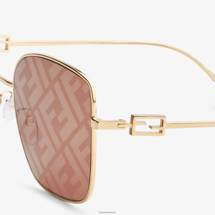 vrouwen accessoires Fendi 0J62L367 zonnebril met lenzen met ff-logo mode