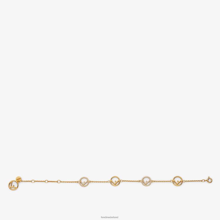 vrouwen juwelen Fendi 0J62L1728 armband goud