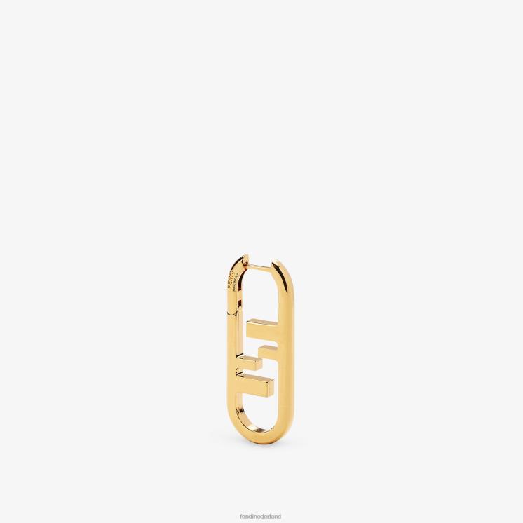 vrouwen juwelen Fendi 0J62L1660 oorbel goud