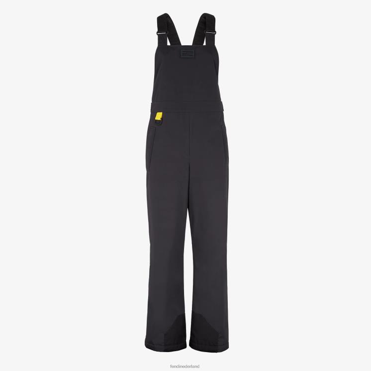 vrouwen kleding Fendi 0J62L1173 Ski-salopetten van technische stof zwart