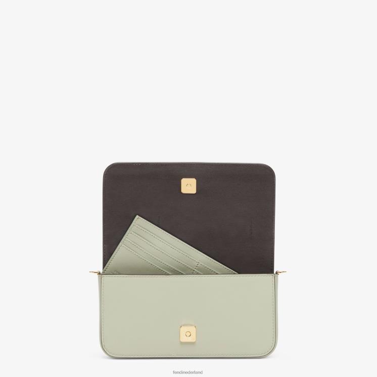 vrouwen accessoires Fendi 0J62L1436 grafiek op ketting lederen portemonnee groente