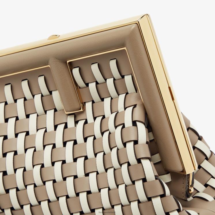 vrouwen accessoires Fendi 0J62L610 duif geïnterlinieerde leren tas veelkleurig
