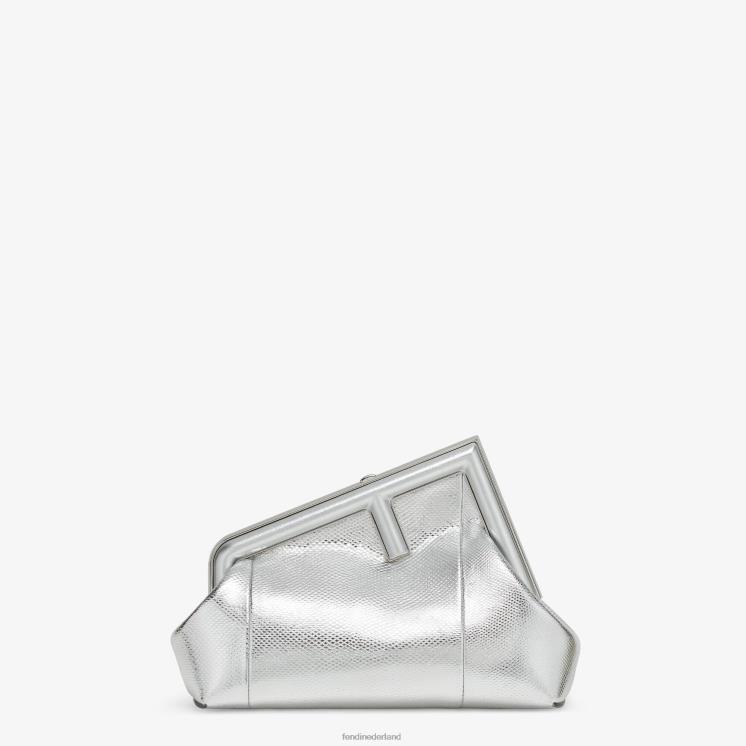 vrouwen accessoires Fendi 0J62L689 karung tas zilver