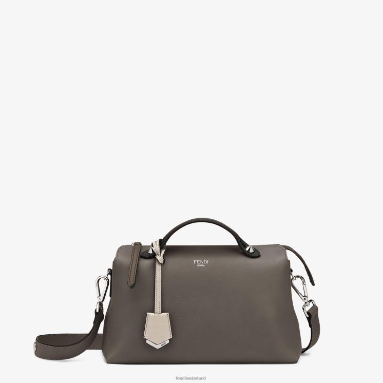 vrouwen accessoires Fendi 0J62L893 Boston tas van meerdere leersoorten bruin