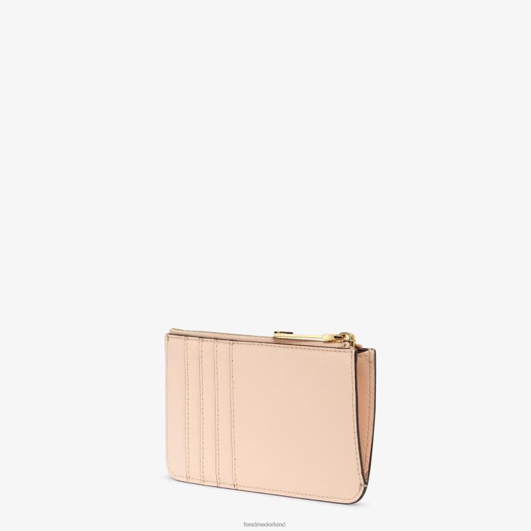 vrouwen accessoires Fendi 0J62L1461 tweekleurig en duif lederen tasje veelkleurig