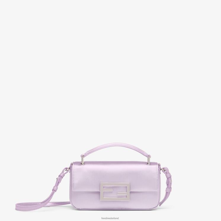 vrouwen accessoires Fendi 0J62L808 lila zijden zakje paars
